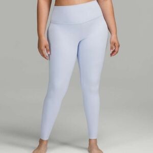 NWT Lululemon Align High-Rise Pant 25" Powder Blue Size 20